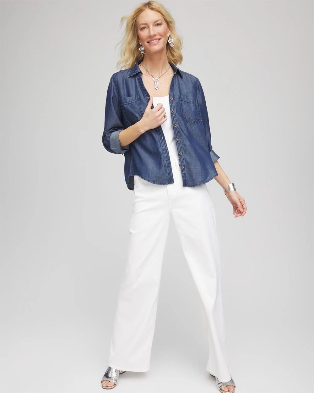 Tencel™ Denim Shirt | Chico's